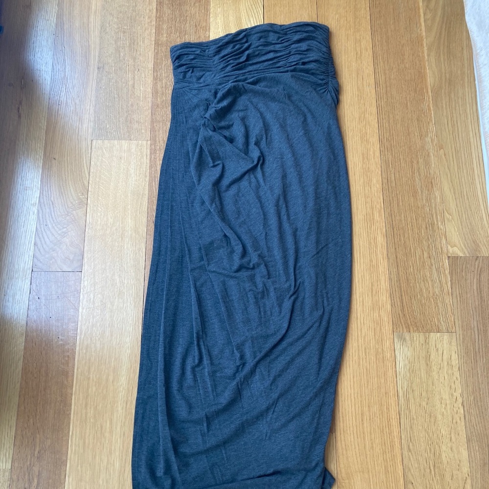 Alice and Olivia Grey maxi skirt